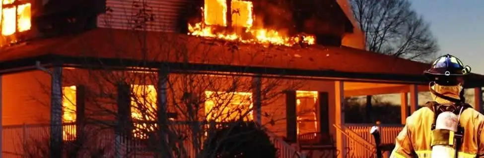 fire damage repair emergency response at a residential property affected by an active house fire in Orlando, FL